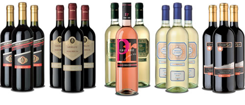 15 Flaschen apulische Weine