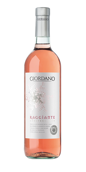 Raggiante Rosato - Er Entsteht Aus Roten Trauben, Die Auf Der Küste Des Mittelmeers Angebaut Sind, Wo Das Warme, Trockene Und Luftige Klima Ihr Optimales Reifen Begünstigt. Die Gerade Gepressten Trauben Werden Geschickt Ohne Die Beere Bearbeitet Und Unter