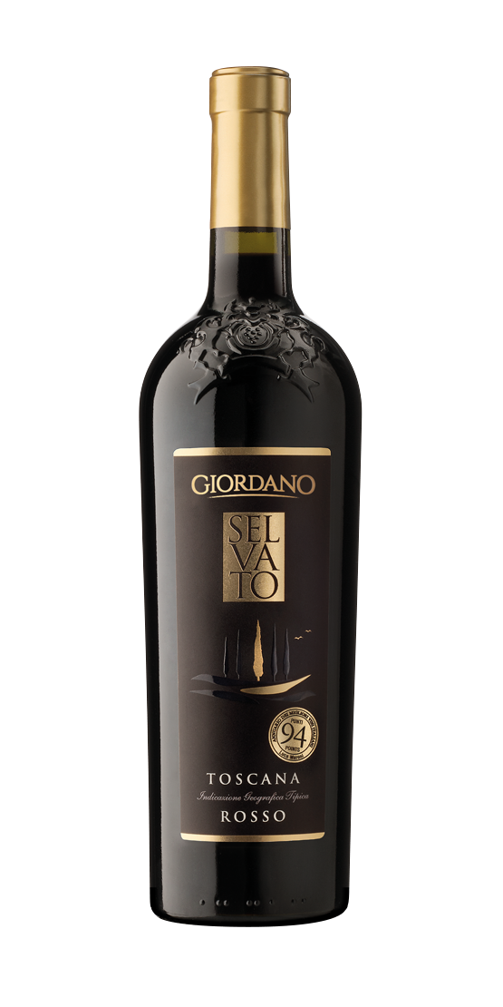 "selvato" Toscana Igt Rosso - Es Ist Ein Rotwein, Der In Eichenholzfässer Gereift Wurde. Er Kommt Aus Einem Land, Das Die Weine Von Charakter Liebt Und Eine Lange Tradition Der Exzellenz Hat. Luca Maroni, Sensoriker, Hat Unserem Toscana Rosso Selvato Eine