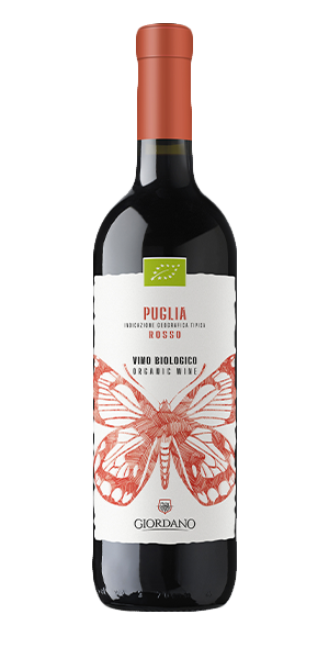 Rosso Puglia Igt Biologico - Ein Intensiver Und Tiefer Rotwein, Der Die Wärme Apuliens Und Seine Reiche Weintradition Perfekt Zum Ausdruck Bringt. Die Trauben Werden Nach Biologischen Methoden Angebaut, Für Einen Trinkgenuss, Der Ebenso Köstlich Wie Umwel