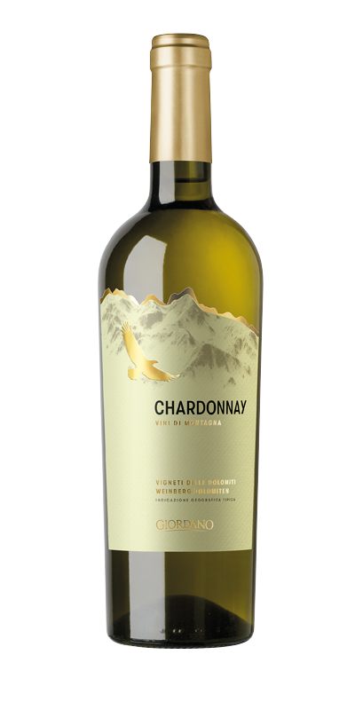 Chardonnay Vigneti Delle Dolomiti Igt - Ein Wein Mit Der Eleganz Und Dem Charakter Großer Bergweine, Gewonnen Aus Chardonnay-trauben, Die In Großer Höhe Angebaut Werden. Strohgelbe Farbe Mit Grünlichen Reflexen, Frischer Und Knackiger Geschmack Mit Frucht