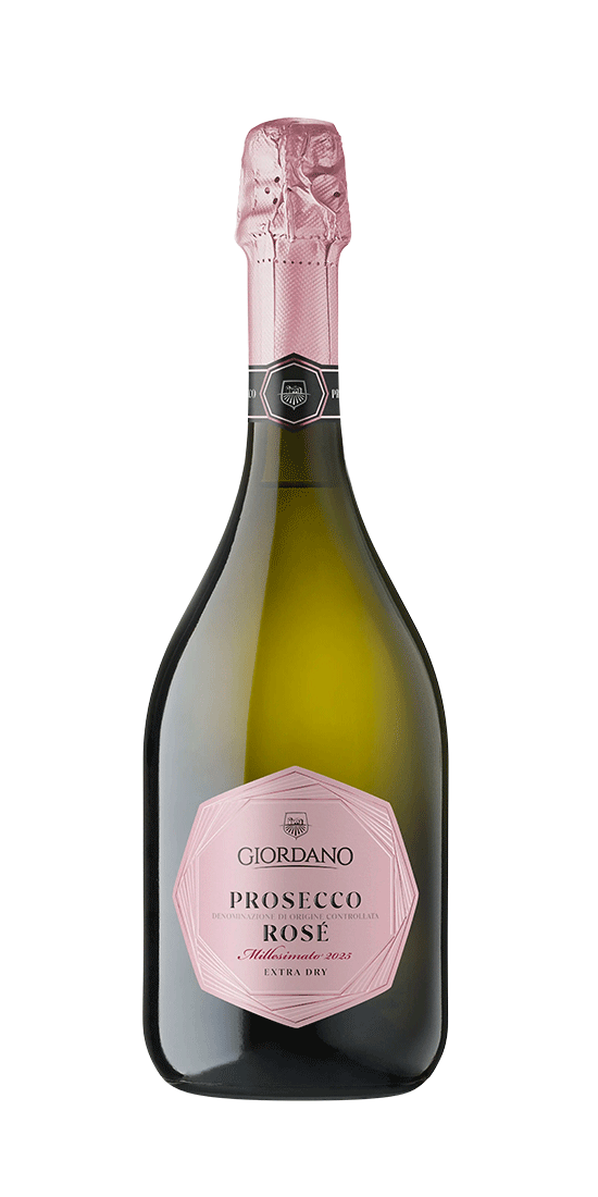 Rosé Vino Prosecco Millesimato - Elegante Und Moderne Perlage, Entstanden Aus Dem Zusammenspiel Von Glera Und Pinot Noir, Die Dem Glas Einen Raffinierten Roséton Und Eine Frische, Einnehmende Persönlichkeit Verleiht. Sie Bringt Die Perfekte Balance Zwisch