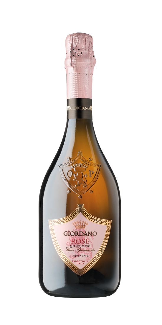 Rosé Vino Spumante Millesimato - Schaumwein Mit Leuchtend Rosafarbener Farbe, Veredelt Durch Purpurrote Und Perlmuttartige Reflexe, Fein Und Anhaltend, Frisch Und Intensiv, Begleitet Von Noten Roter Waldfrüchte. Es Ist Ein Ausgewogener Und Wenig Tanninhal